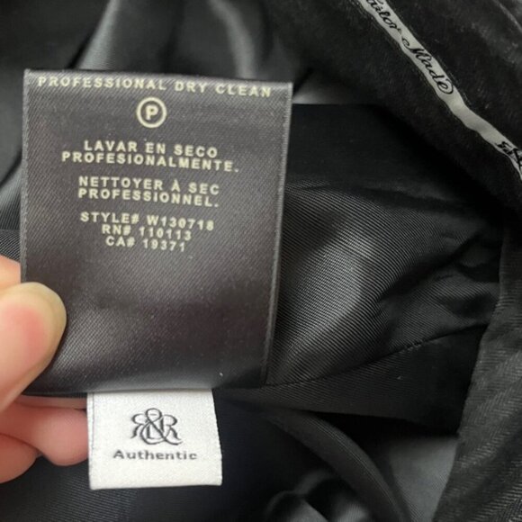 Rock & Republic high waisted classic black pencil skirt Sz 4 - Picture 5 of 9